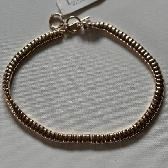 Lauren Ralph Lauren Gold Tone Collar Statement Necklace - Picture 4 of 5